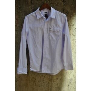 Victorinox Classic Fit Long Sleeve Button-Up Shirt – Size Small